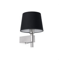 FARO - Aplique ROOM E27 60W negro