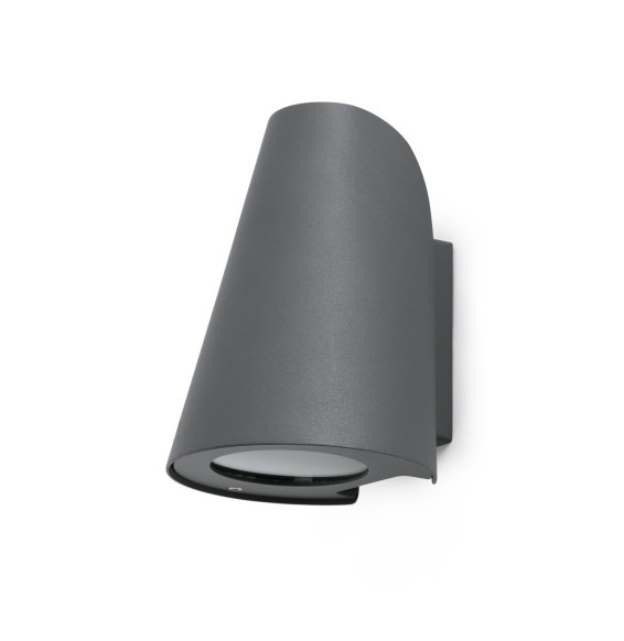 FARO - Aplique TINIA E27 60W gris oscuro