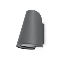 FARO - Aplique TINIA E27 60W gris oscuro