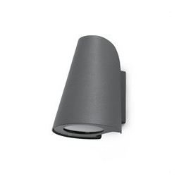 FARO - Aplique TINIA E27 60W gris oscuro