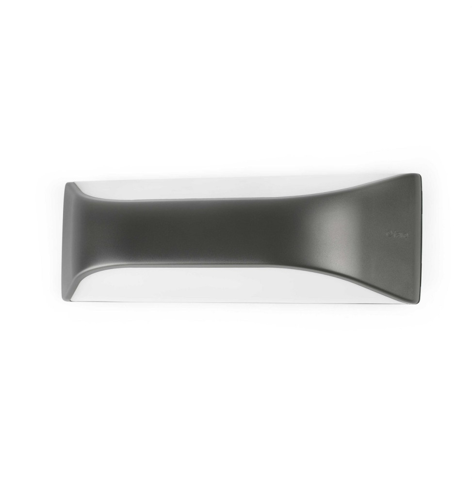 FARO - Aplique VIEW E27 15W IP44 gris oscuro
