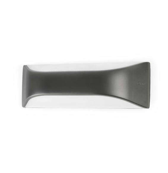 FARO - Aplique VIEW E27 15W IP44 gris oscuro