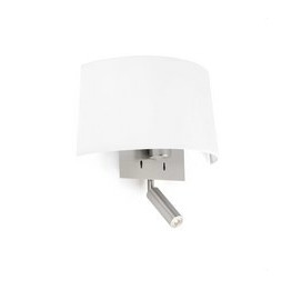 FARO - Aplique VOLTA con lector LED 20W 2700K