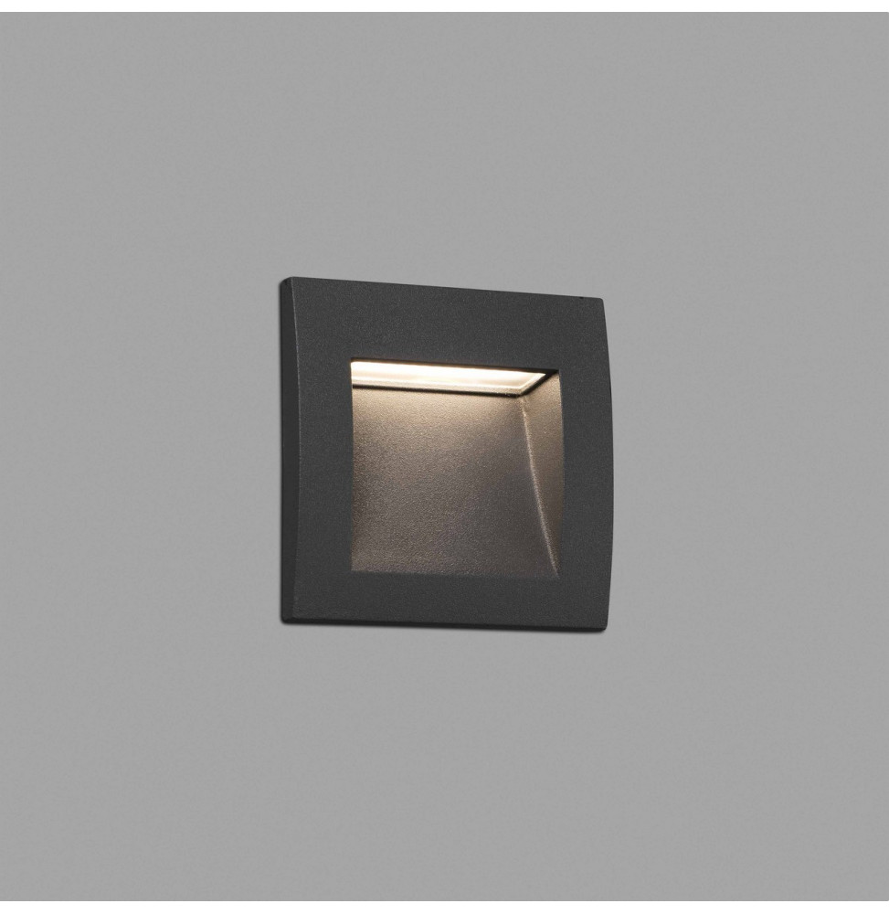 FARO - Empotrable SEDNA-1 LED 1W 3000K gris oscuro