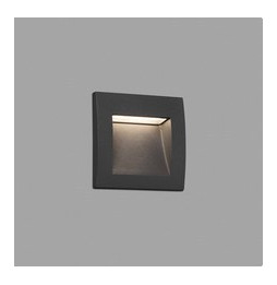 FARO - Empotrable SEDNA-1 LED 1W 3000K gris oscuro