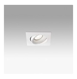 FARO - Empotrable orientable cuadrado ARGON GU10 blanco