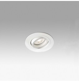 FARO - Empotrable orientable redondo RADON GU10 blanco