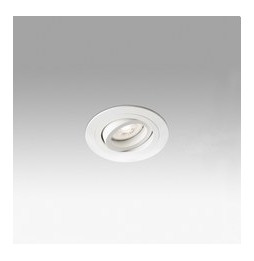 FARO - Empotrable orientable redondo RADON GU10 blanco