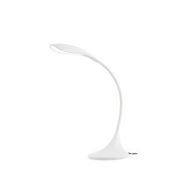 FARO - Luminaria flexo sobremesa OTTO LED 5,5W blanco