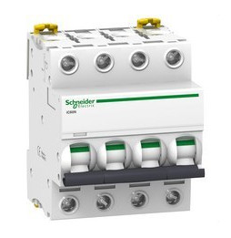 SCHNEIDER ELECTRIC - Interruptor automático magnetotérmico iC60N 4P 40A curva-D