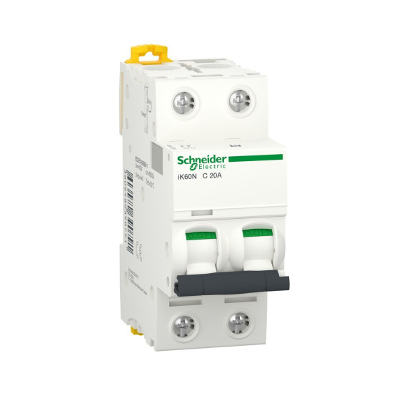 SCHNEIDER ELECTRIC - Interruptor automático magnetotérmico iK60N 2P 20A curva-C