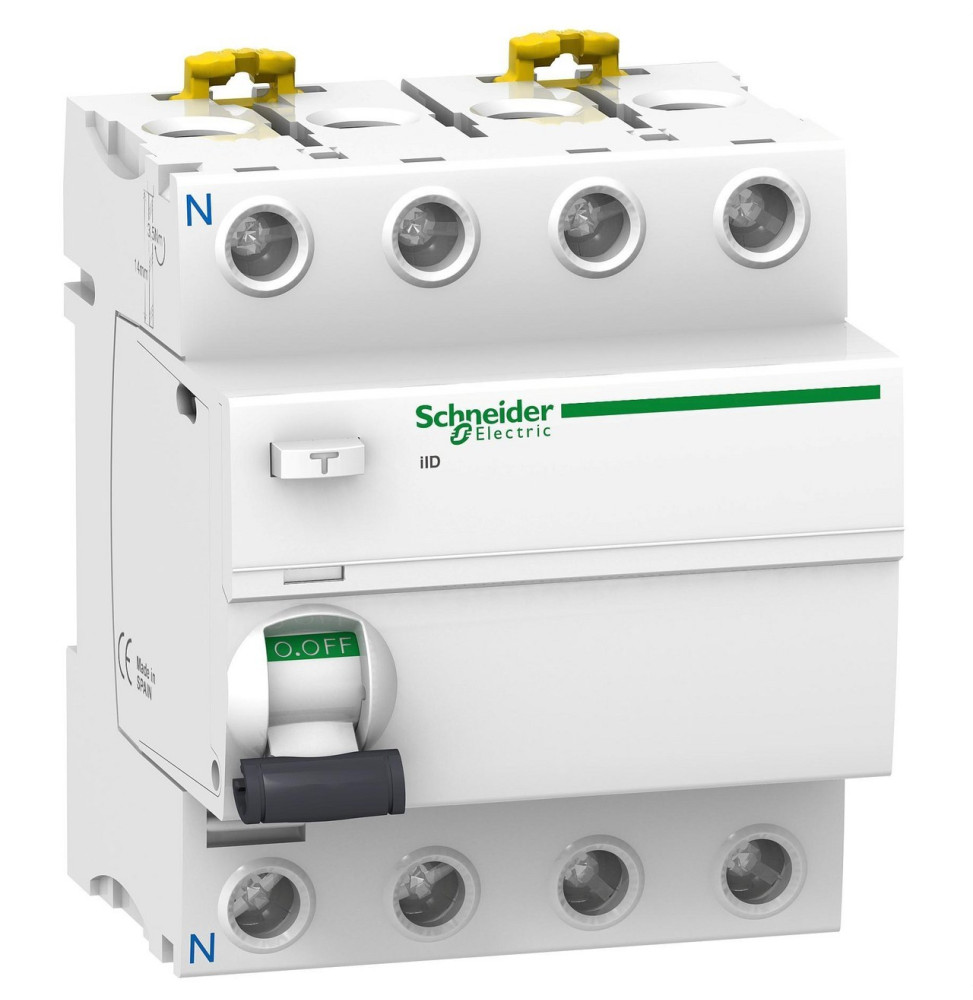 SCHNEIDER ELECTRIC - Interruptor diferencial IDD 4P 25A 300mA clase-AC