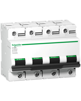 SCHNEIDER ELECTRIC - Interruptor automático magnetotérmico C120N 4P 125A curva-C