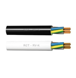 CABLES RCT - Cable Araflex RV-K 0,6/1Kv 4G1,5 blanco (rollo 100m)