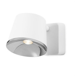 LedsC4 - Aplique DRONE led CREE 7W difusor cromo blanco mate