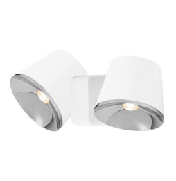 LedsC4 - Aplique DRONE led CREE 14W difusor cromo blanco mate