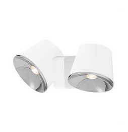 LedsC4 - Aplique DRONE led CREE 14W difusor cromo blanco mate