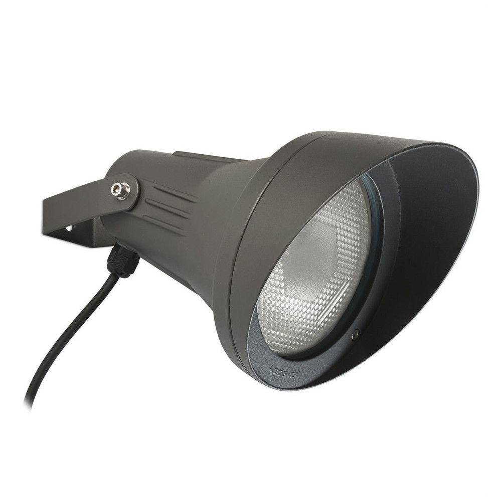 LedsC4 - Proyector ESPARTA 1xE27/PAR-38 80W gris urbano