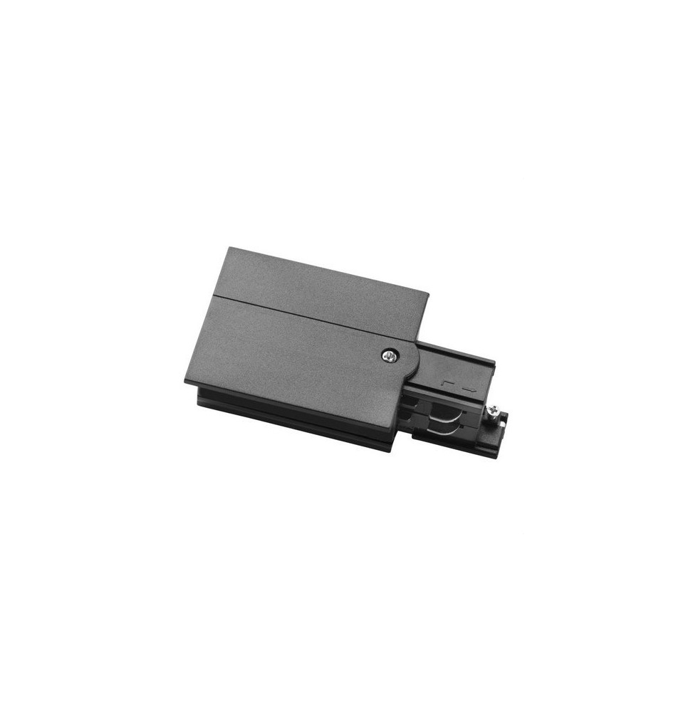 LedsC4 - Acometida conector izquierdo negro con marco LedsC4 - Acometida conector izquierdo negro con marco