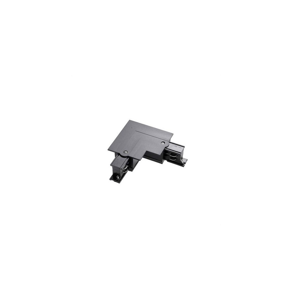 LedsC4 - Conector L izquierdo TRIMLESS para carril negro