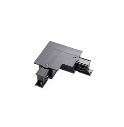 LedsC4 - Conector L izquierdo TRIMLESS para carril negro