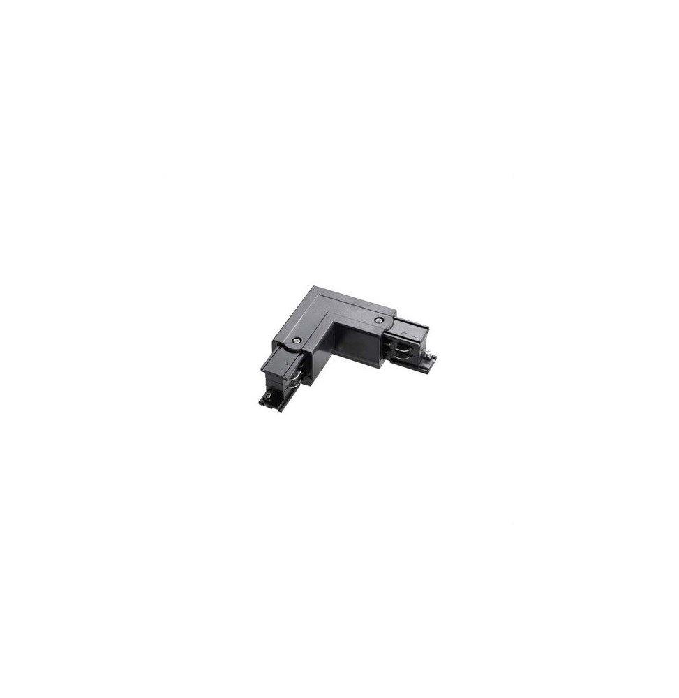 LedsC4 - Conector L derecho TRIMLESS para carril negro
