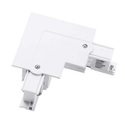 LedsC4 - Conector L izquierdo TRIM para carril blanco