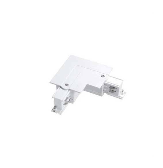 LedsC4 - Conector L derecho TRIM para carril blanco