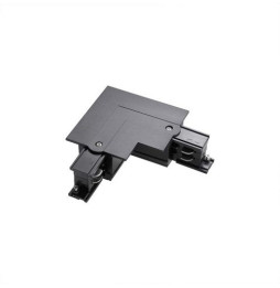 LedsC4 - Conector L derecho TRIM para carril negro