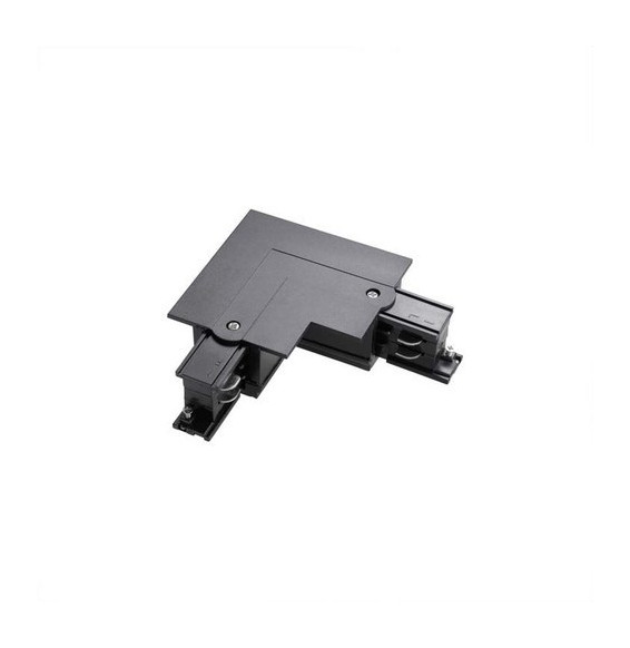 LedsC4 - Conector L derecho TRIM para carril negro