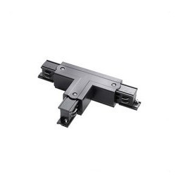 LedsC4 - Conector T izquierdo TRIMLESS para carril negro