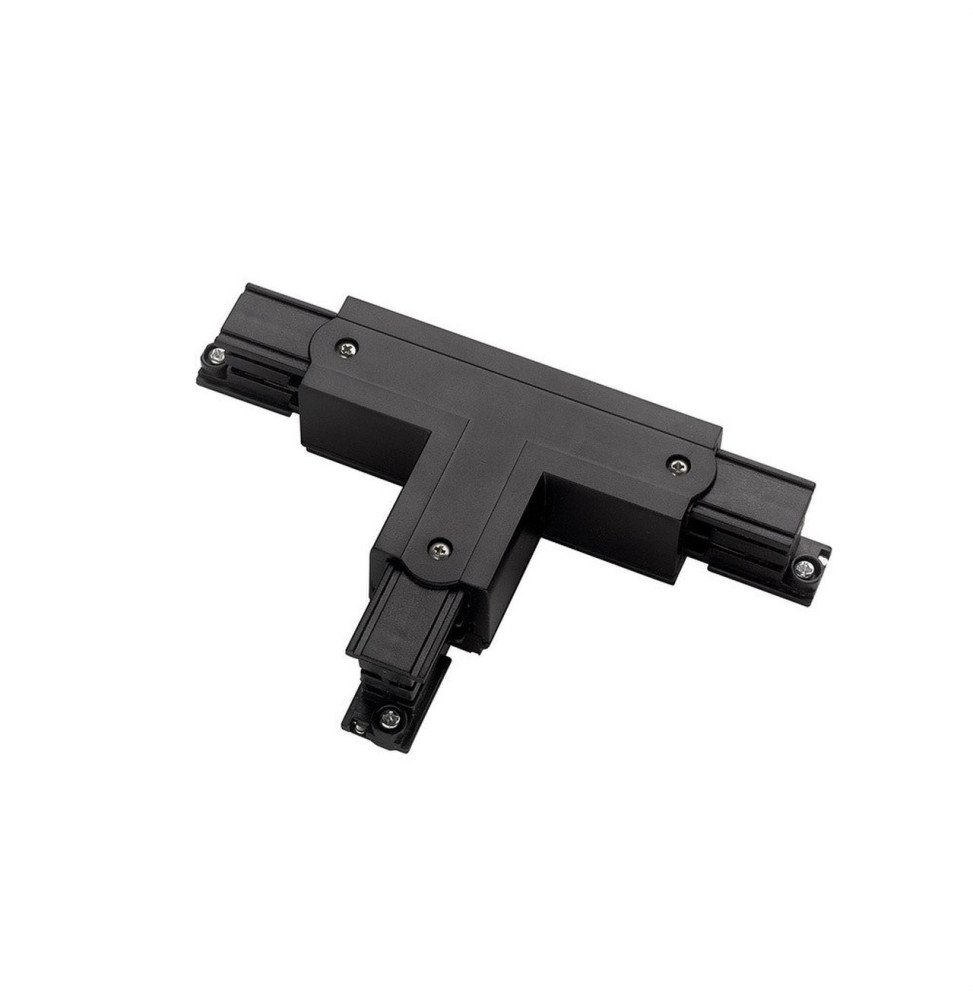 LedsC4 - Conector T derecho TRIMLESS para carril negro LedsC4 - Conector T derecho TRIMLESS para carril negro