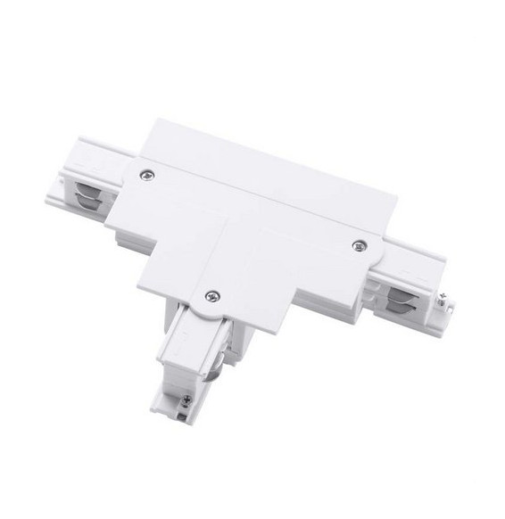 LedsC4 - Conector T izquierdo TRIM para carril blanco
