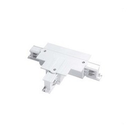 LedsC4 - Conector T derecho TRIM para carril blanco