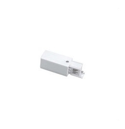 LedsC4 - Acometida conector izquierdo blanco sin marco