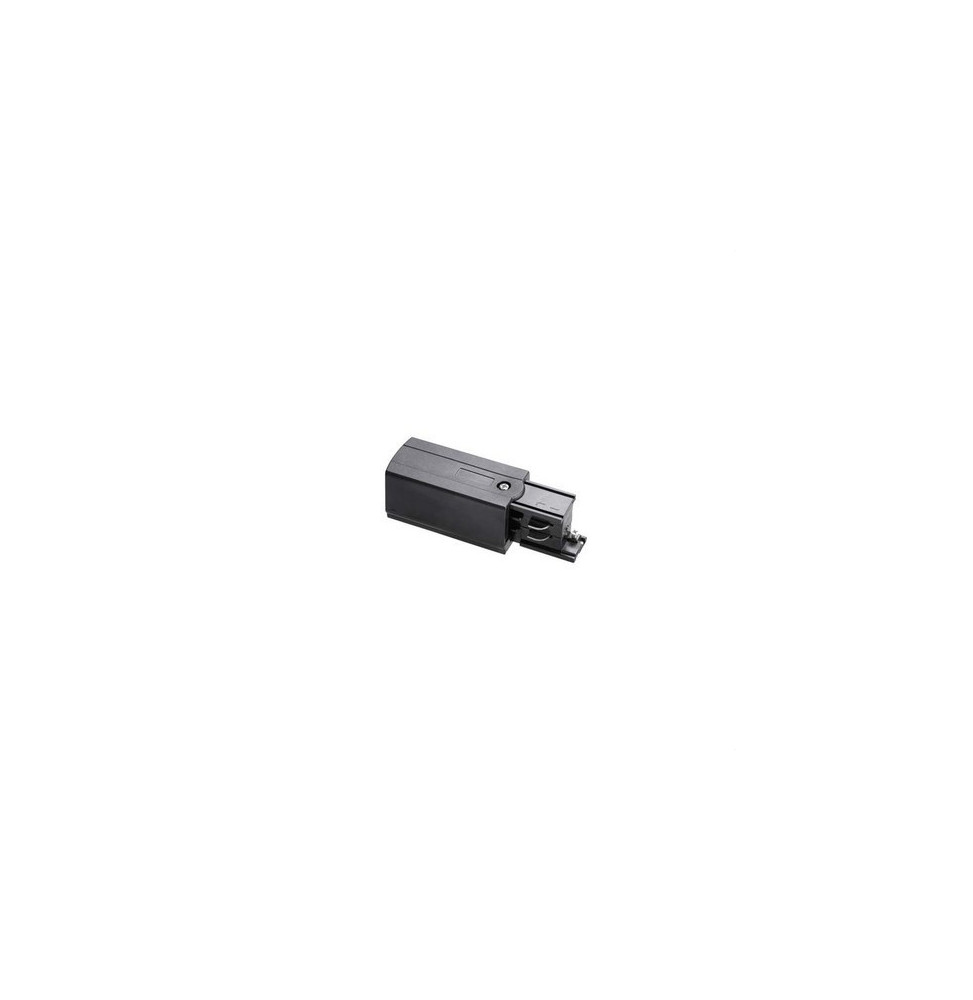 LedsC4 - Acometida conector izquierdo negro sin marco