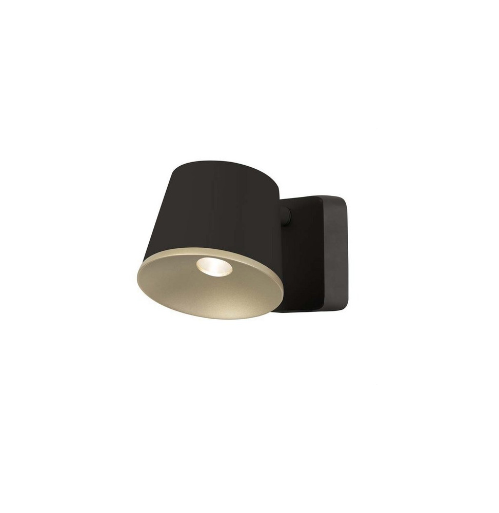 LedsC4 - Aplique DRONE 1xled CREE 7W marrón oscuro