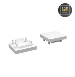 LedsC4 - Juego tapa final TRIMLESS TAGLIO-35 blanco (2 unidades)