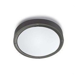 LedsC4 - Plafón BASIC 1xE27 23W gris urbano