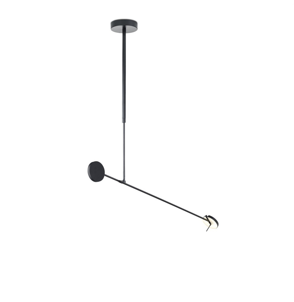 LedsC4 - Luminaria colgante INVISIBLE led 9W 3K DIM negro LedsC4 - Luminaria colgante INVISIBLE led 9W 3K DIM negro