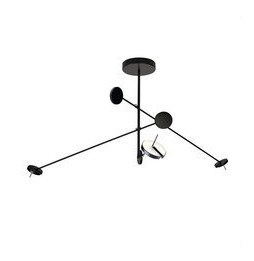 LedsC4 - Luminaria colgante INVISIBLE led 27W 3K estándar negro