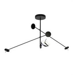 LedsC4 - Luminaria colgante INVISIBLE led 27W 3K DIM negro