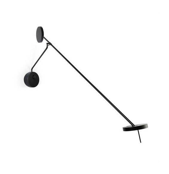 LedsC4 - Aplique INVISIBLE led 9W 3K negro