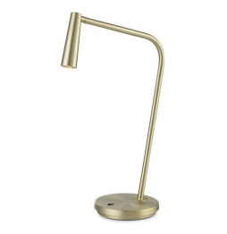 LedsC4 - Luminaria portátil GAMMA led 2.2W 2700K oro satinado