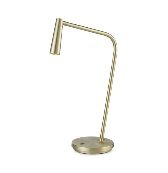 LedsC4 - Luminaria portátil GAMMA led 2.2W 2700K oro satinado