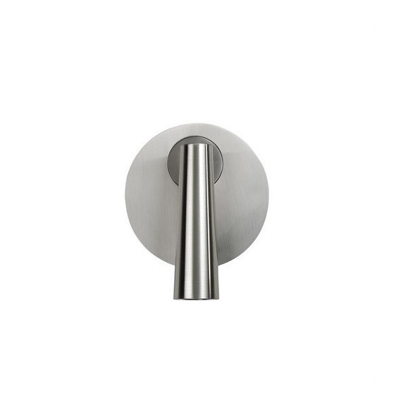 LedsC4 - Aplique base redonda GAMMA led 2.2W 2700K níquel satinado