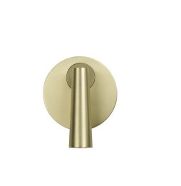 LedsC4 - Aplique base redonda GAMMA led 2.2W 2700K oro satinado