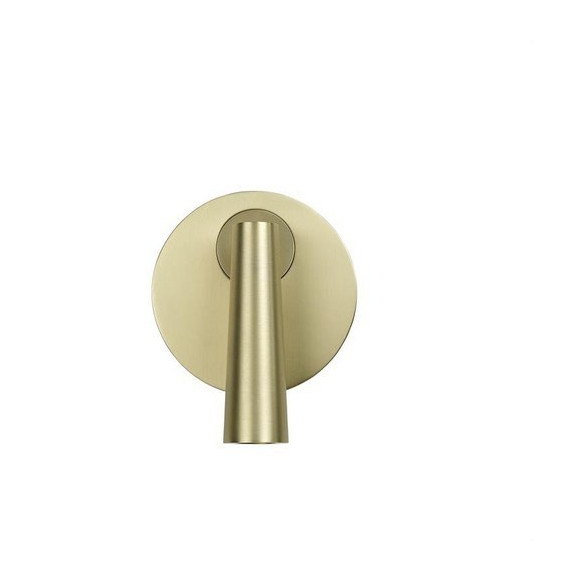 LedsC4 - Aplique base redonda GAMMA led 2.2W 2700K oro satinado