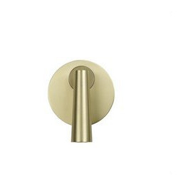 LedsC4 - Aplique base redonda GAMMA led 2.2W 2700K oro satinado