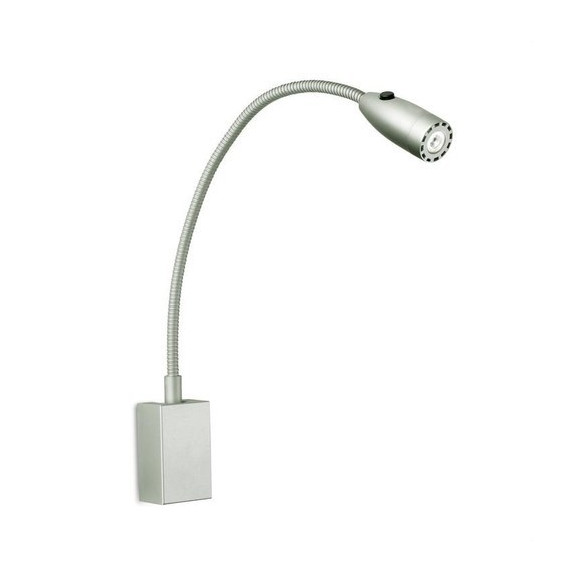 Aplique FLEXO BED 170-565mm led 3W gris